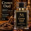 Crown Oud Eau de Parfum bottle and packaging inspired by Imperial Valley